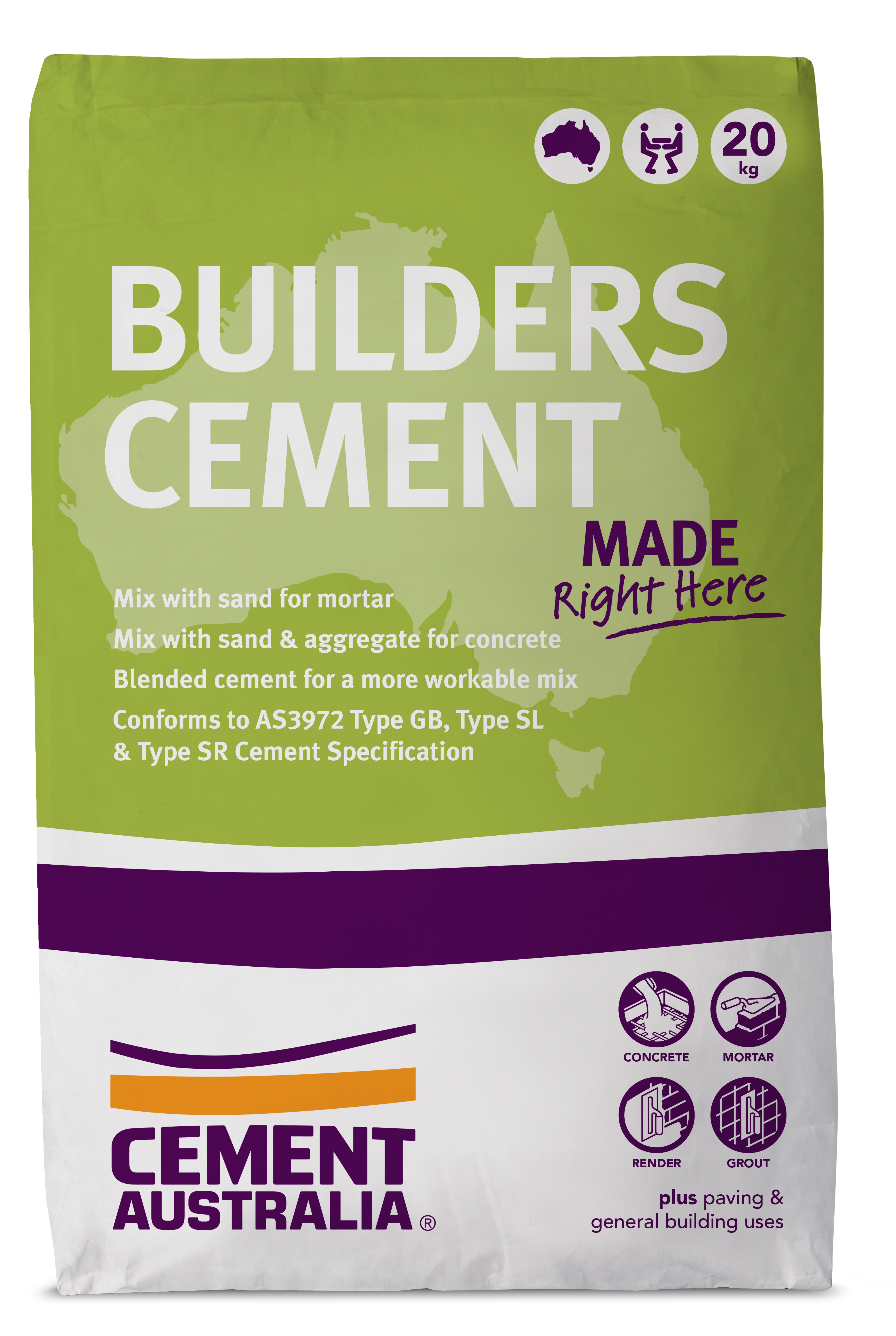 Builders Cement bag 20kg