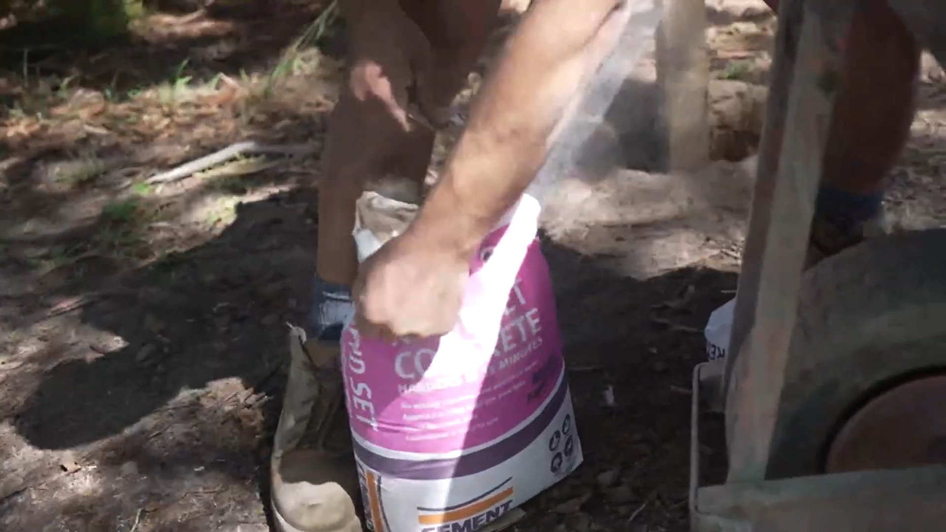 Rapid Set Tradie tough test